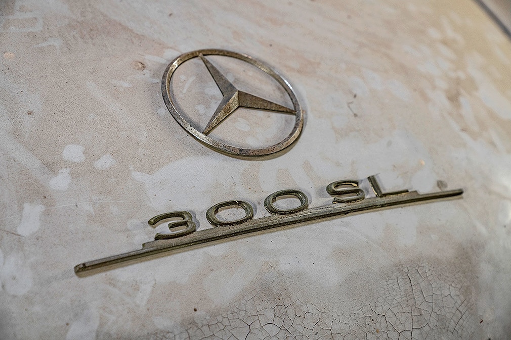 Mercedes 300 SL: Scheunenfund