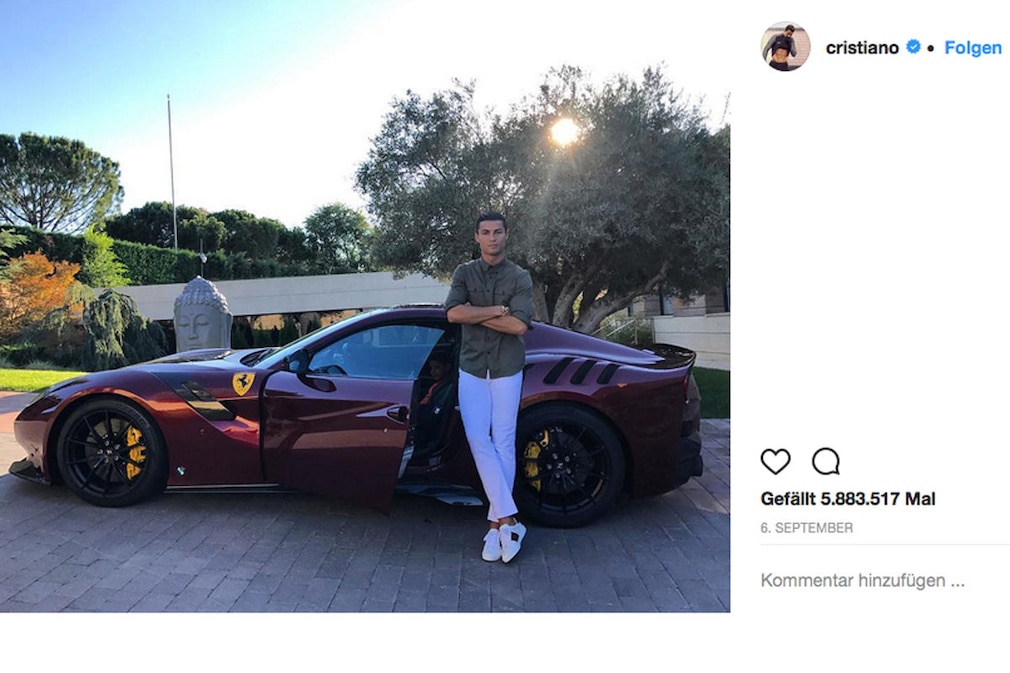 Fußballstars: Die Autos der Fußballer