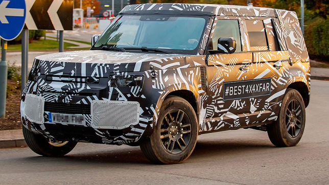 Land Rover Defender 2019 Erlkonig Neuvorstellung Details