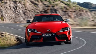 Toyota Supra (2019): Kennzeichen-Position