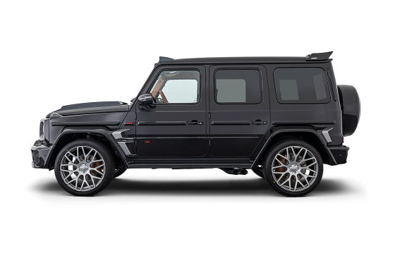 Breite-Backen-Benz mit Extra-Power