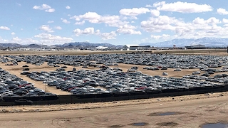 VW-Skandal: Diesel-Parkplatz in den USA