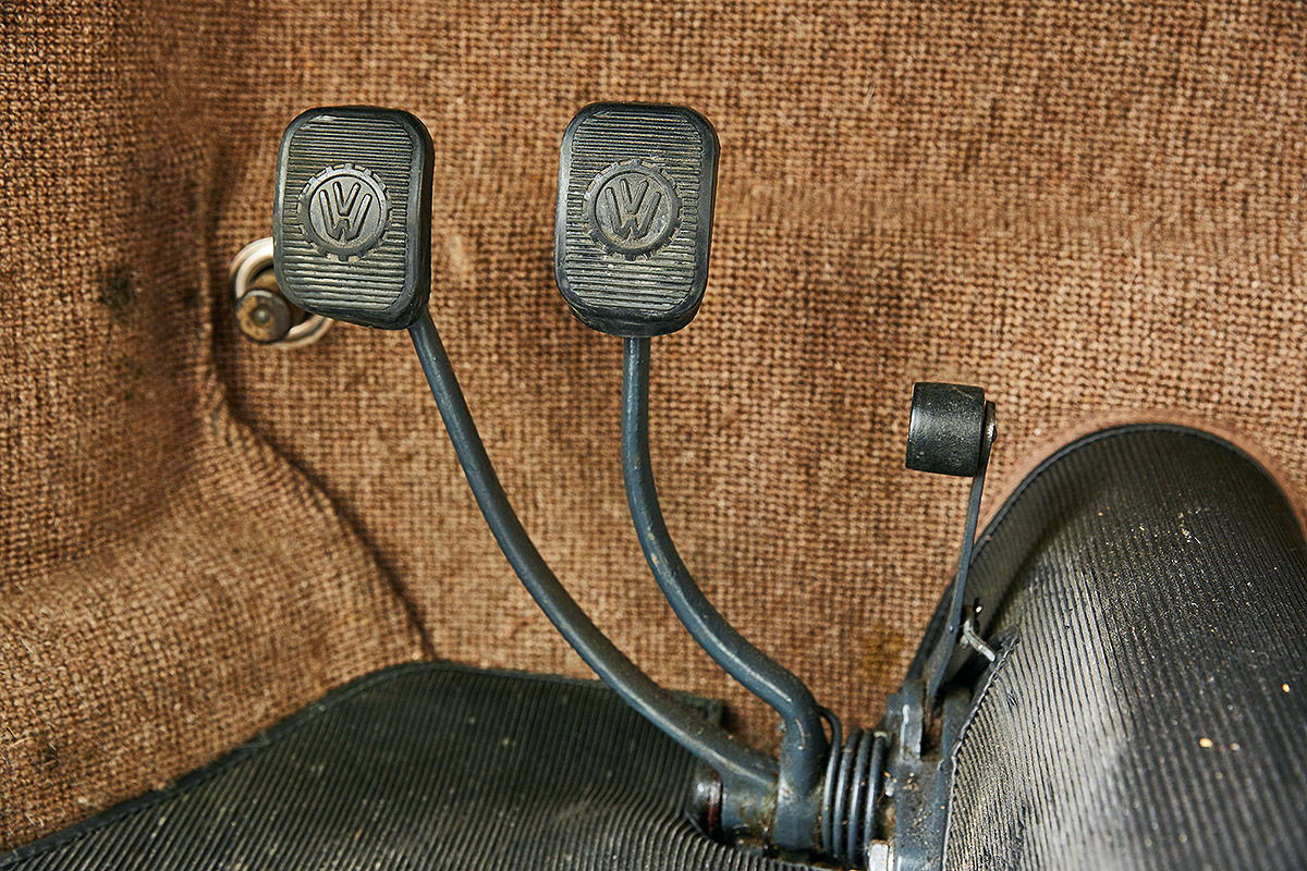 Das VW-Logo im Laufe der Jahrzehnte