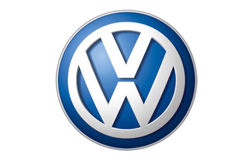 Das VW-Logo im Laufe der Jahrzehnte