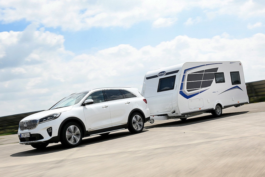 Drei Wohnwagen im Test