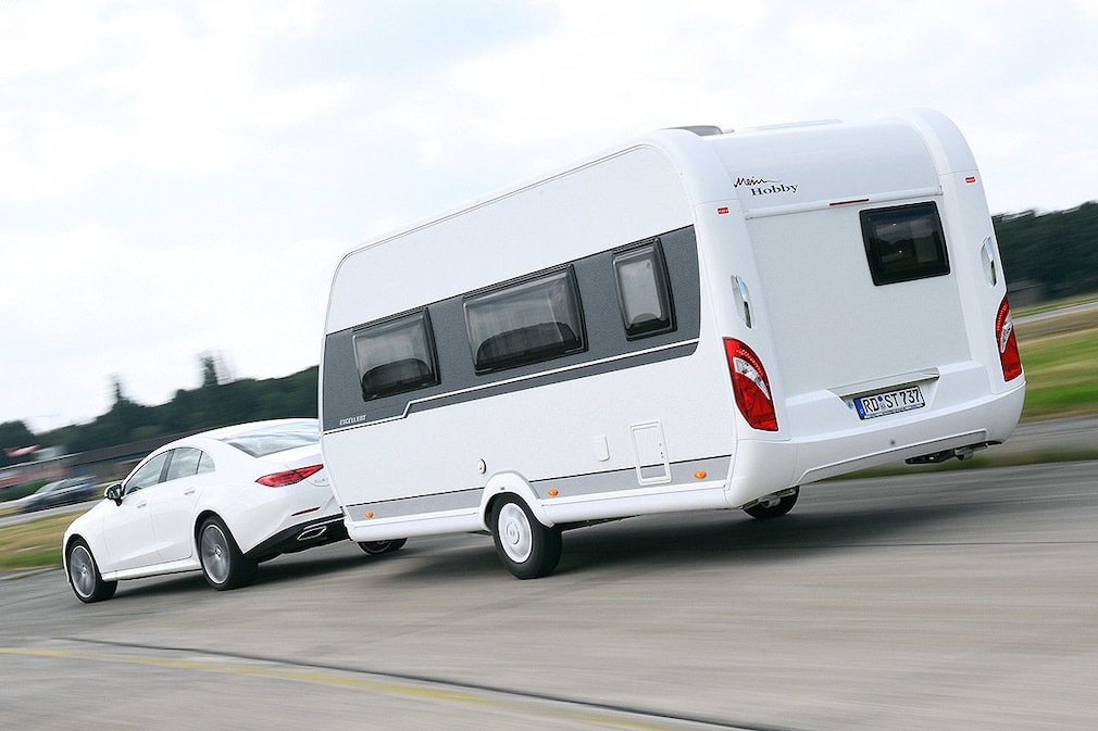 Drei Wohnwagen im Test