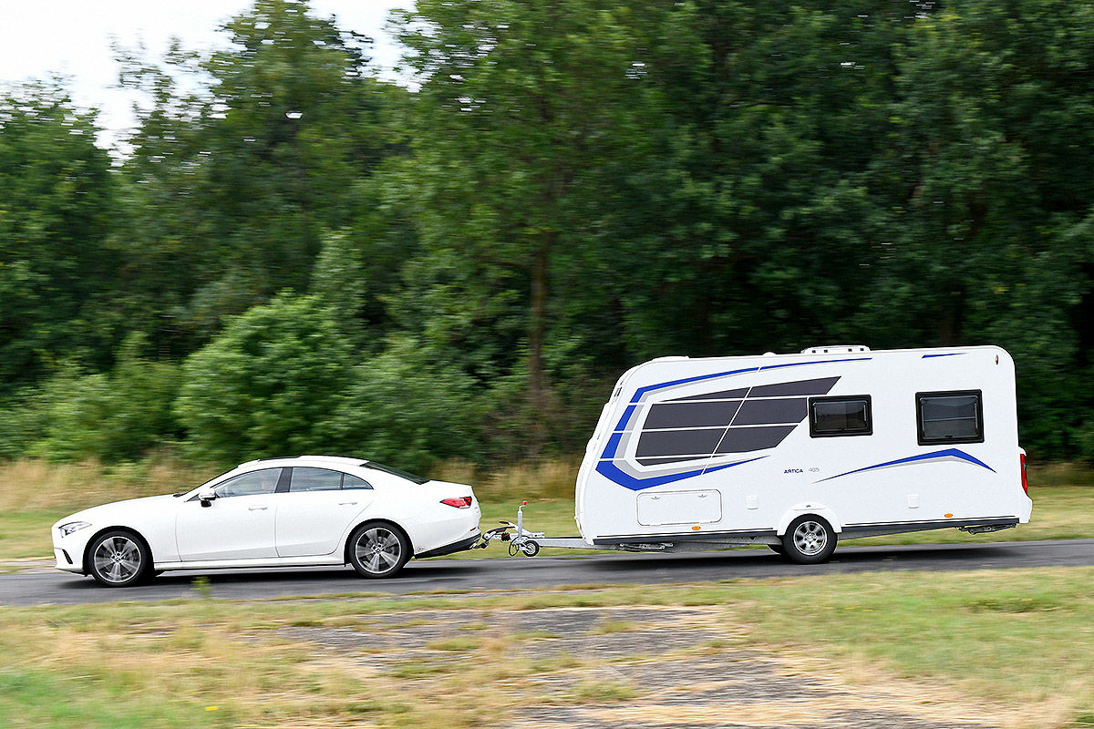 Drei Wohnwagen im Test