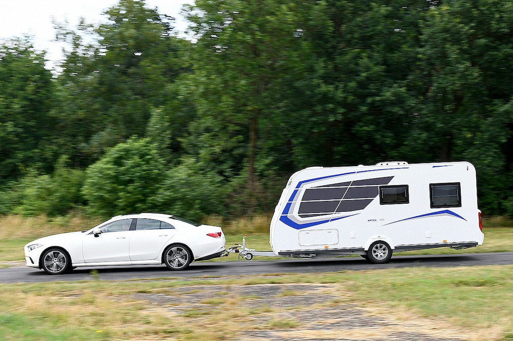 Drei Wohnwagen im Test