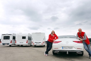Drei Wohnwagen im Test