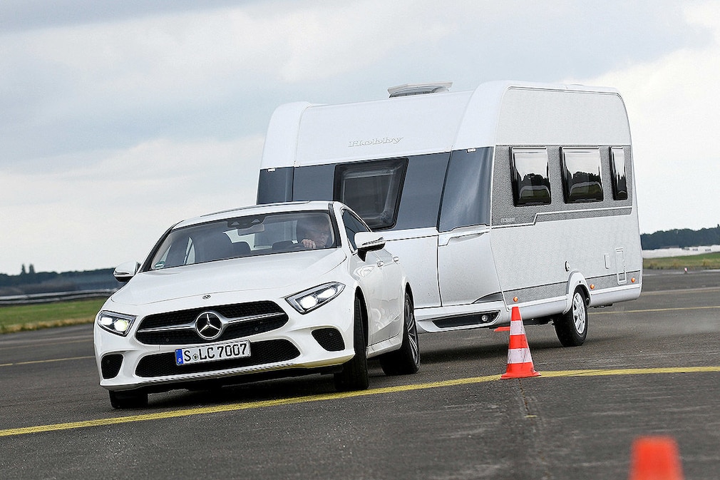 Drei Wohnwagen im Test