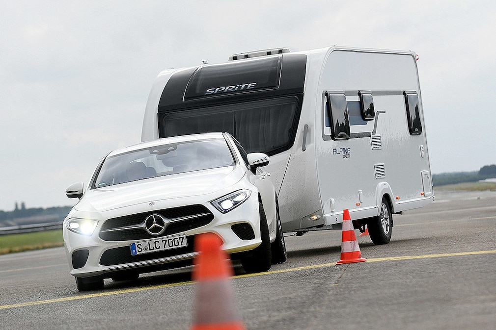 Drei Wohnwagen im Test