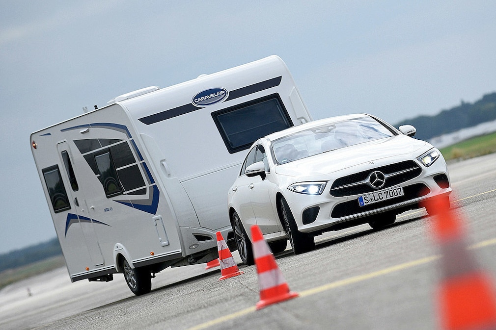 Drei Wohnwagen im Test