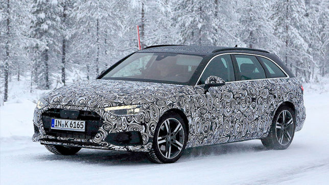 Audi A4 2019 Erlkonig Neuvorstellung Details Autobild De