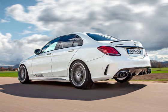 Fast so stark wie ein C63 - aber mit Allrad