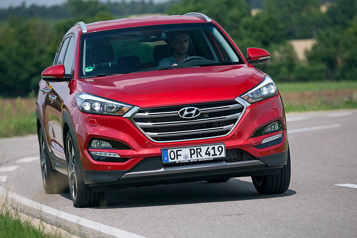 Hyundai Tucson 2.0 CRDi 4WD im Dauertest Bilder