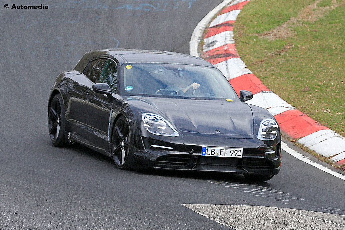 Porsche Taycan Sport Turismo (2020): Erlkönig