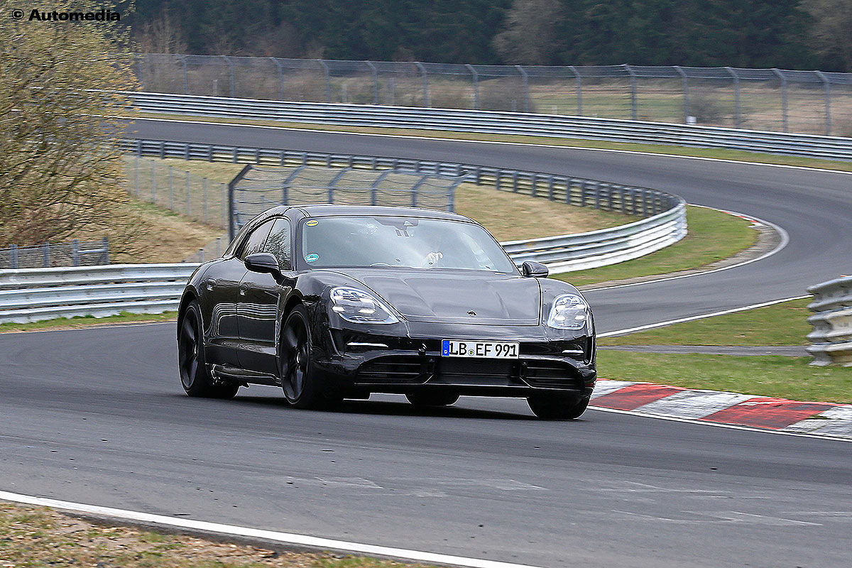 Porsche Taycan Sport Turismo (2020): Erlkönig