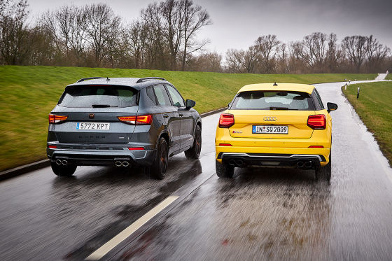 Cupra Ateca Audi SQ2