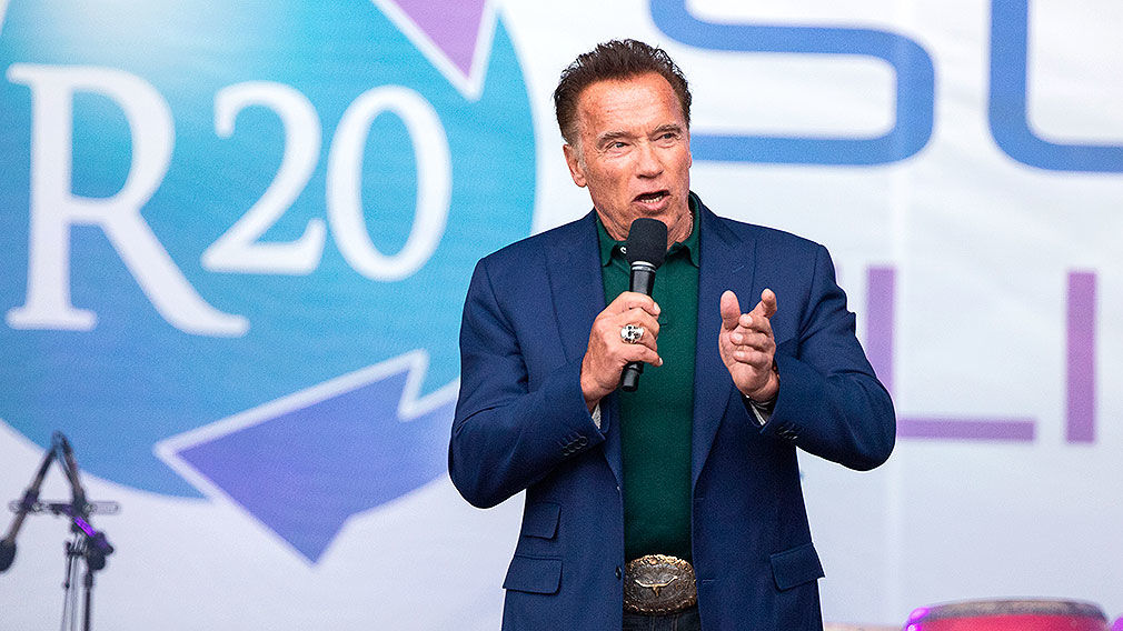 Arnold Schwarzenegger im Interview