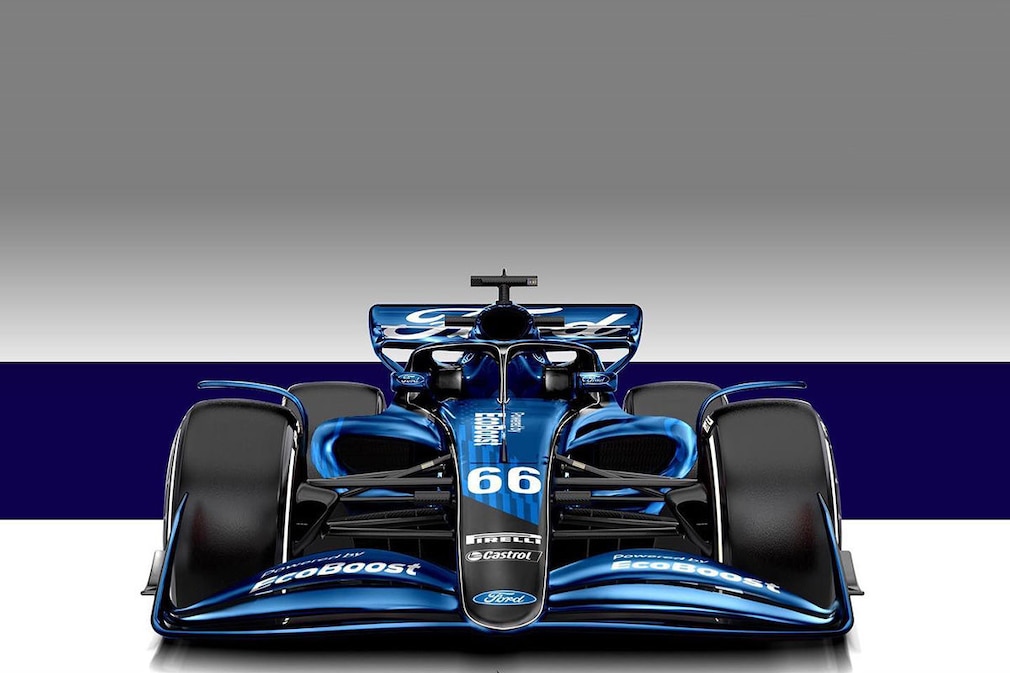 Formel-1-Autos 2021 von Sean Bull