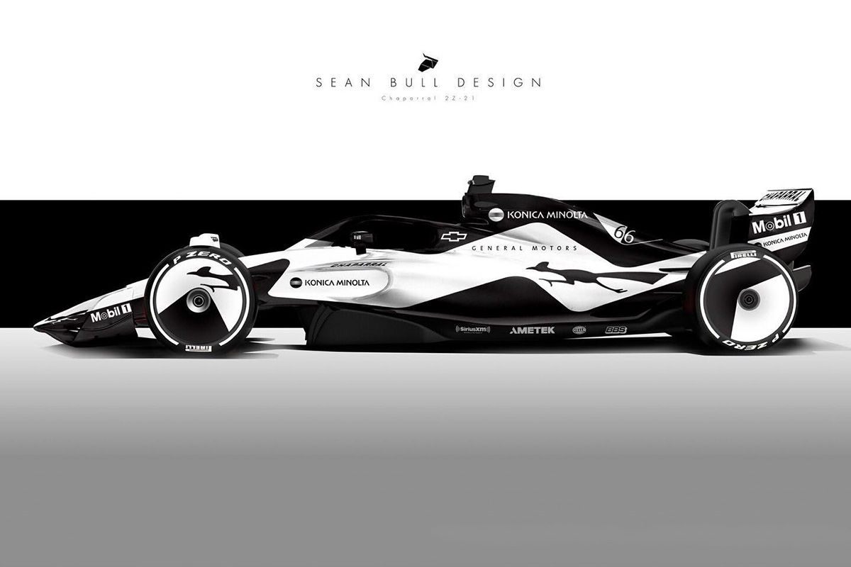 Formel-1-Autos 2021 von Sean Bull