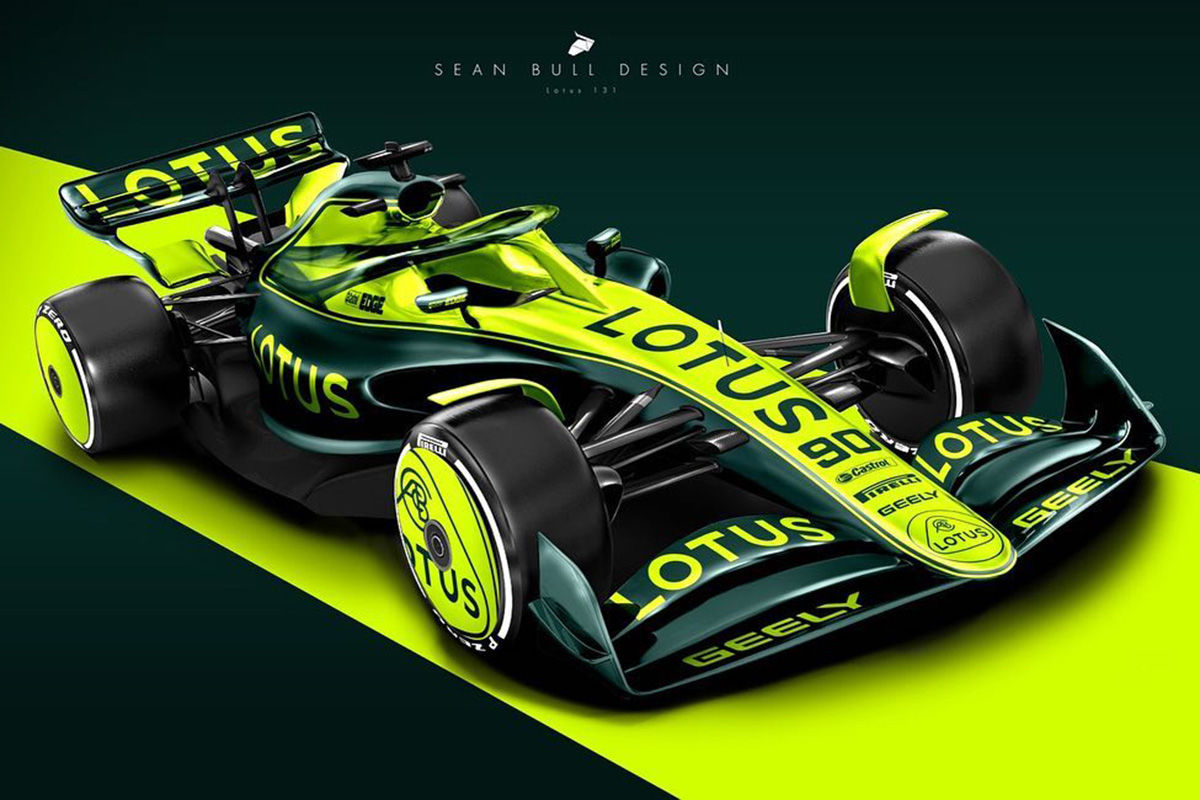 Formel-1-Autos 2021 von Sean Bull