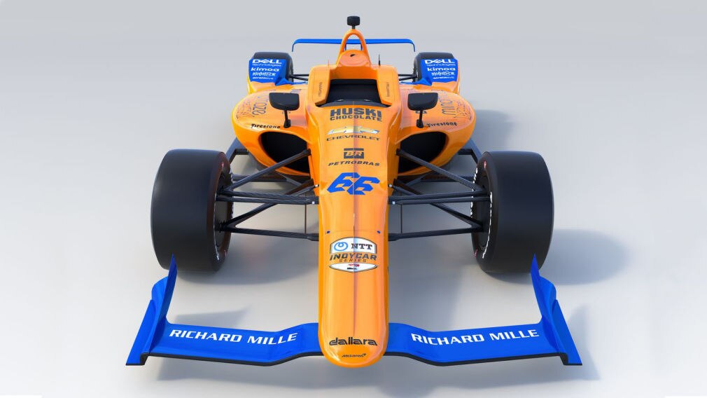 Indy-500-Auto enthüllt