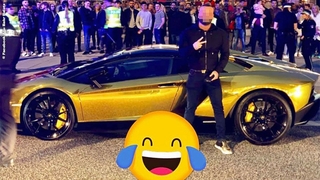 Soko Autoposer: Gold-Lambo beschlagnahmt