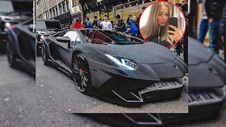 Lamborghini Aventador SV mit Swarowski-Kristallen