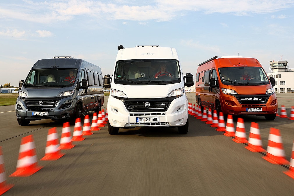 Carado, Hobby, Malibu: Drei Kastenwagen im Wohnmobil-Test