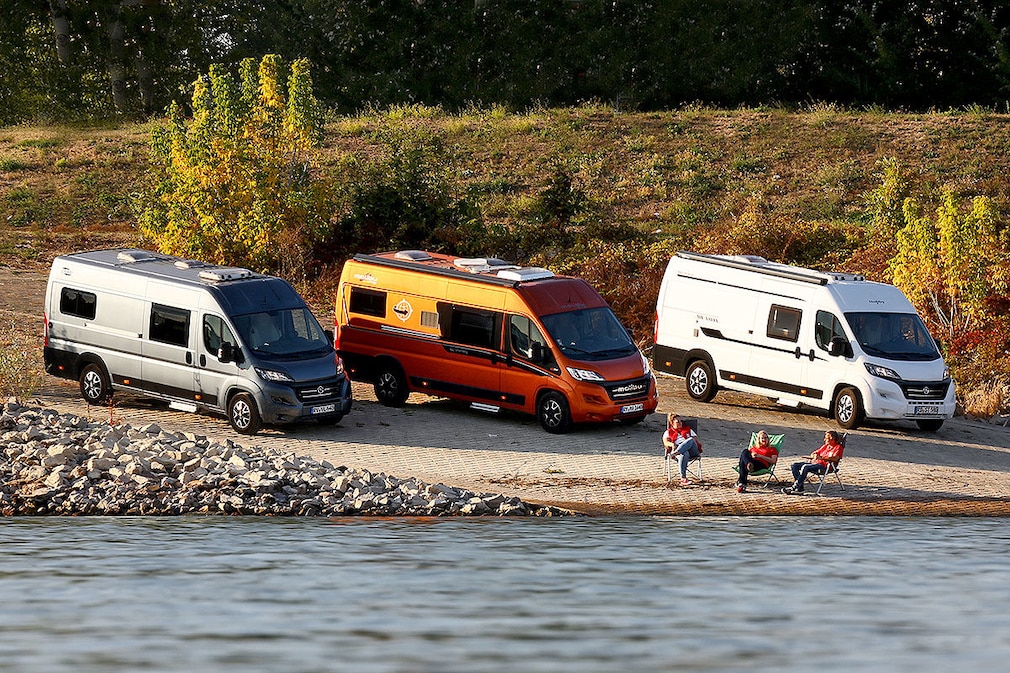 Carado, Hobby, Malibu: Drei Kastenwagen im Wohnmobil-Test Carado, Hobby, Malibu: Drei Kastenwagen im Wohnmobil-Test