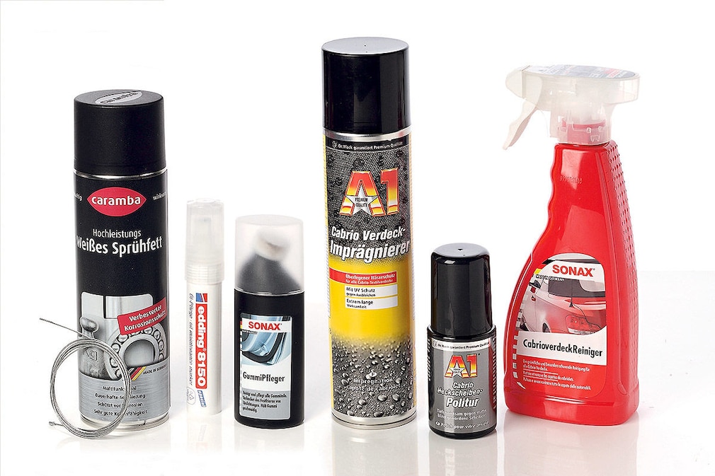 Cabrioverdeck reinigen: die wichtigsten Tipps