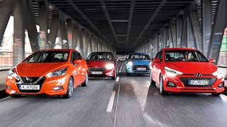 Ford Fiesta Hyundai i10 Mini Nissan Micra