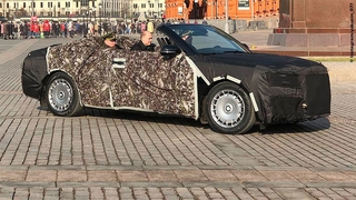 Aurus Senat: Cabrio-Erlkönig entdeckt