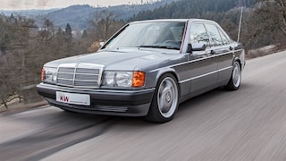 Mercedes 190 Tuning: KW-Fahrwerk
