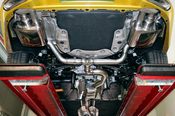 Mehr Power mit neuem Auspuff