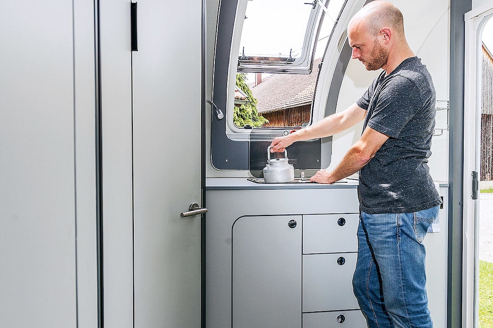 Dethleffs Coco Lounge im Wohnwagen-Test