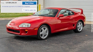 Toyota Supra MK4 mit 330 PS auf Ebay