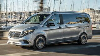 Erste Fahrt im EQV