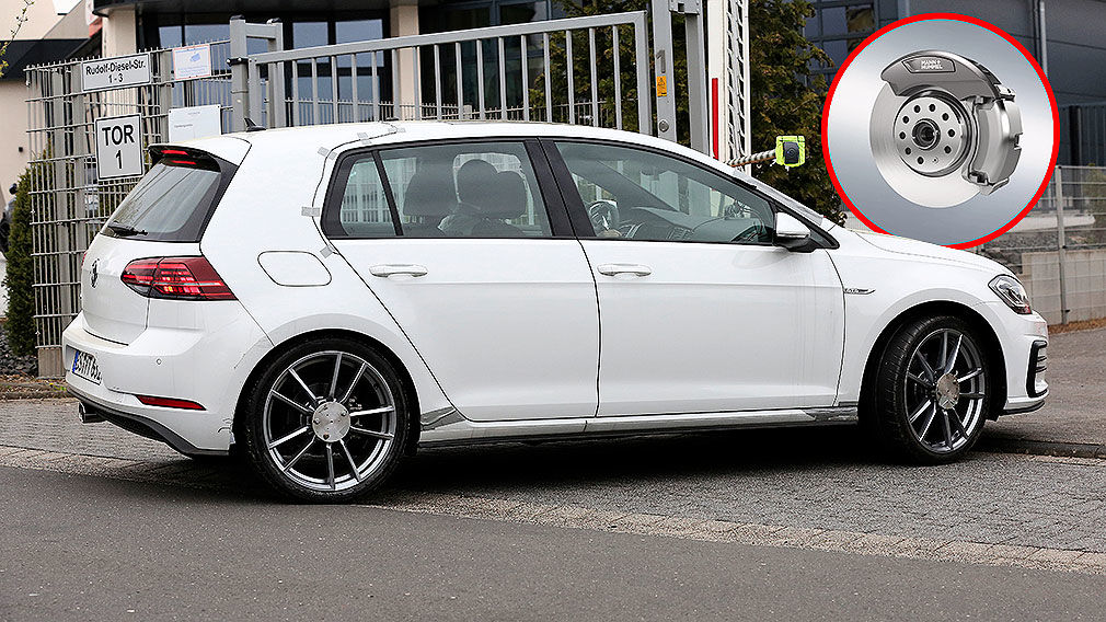 Feinstaubfilter für die Bremse: VW testet mit einem Golf GTD