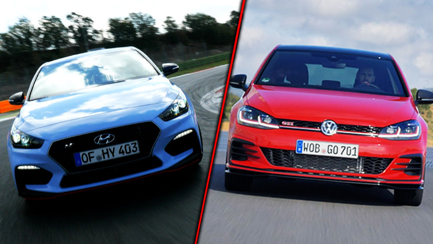 Vergleich: Golf GTI TCR vs. Hyundai i30 N Performance