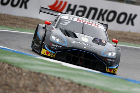 BMW holt Pole im Regen