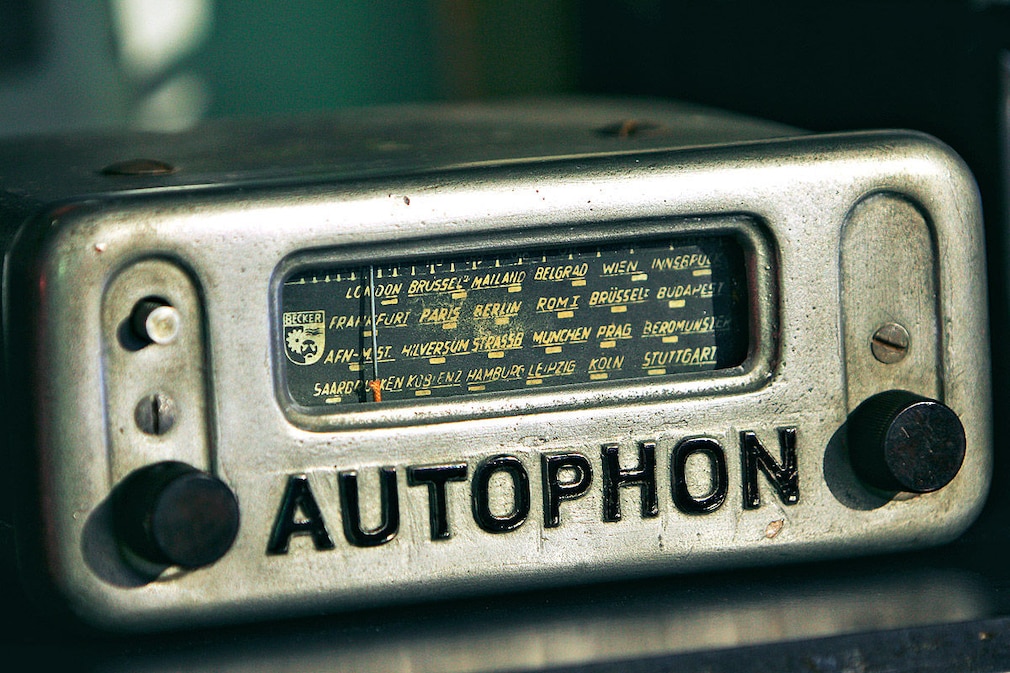Beckers erstes Autoradio das Autophon von 1949