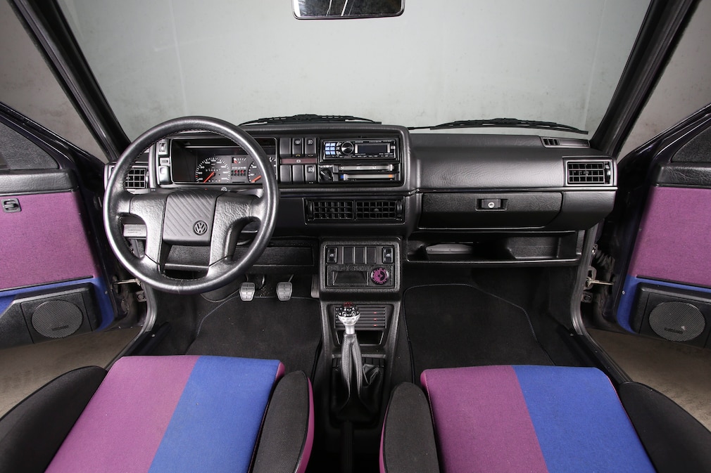 Cockpit des VW Golf Fire and Ice