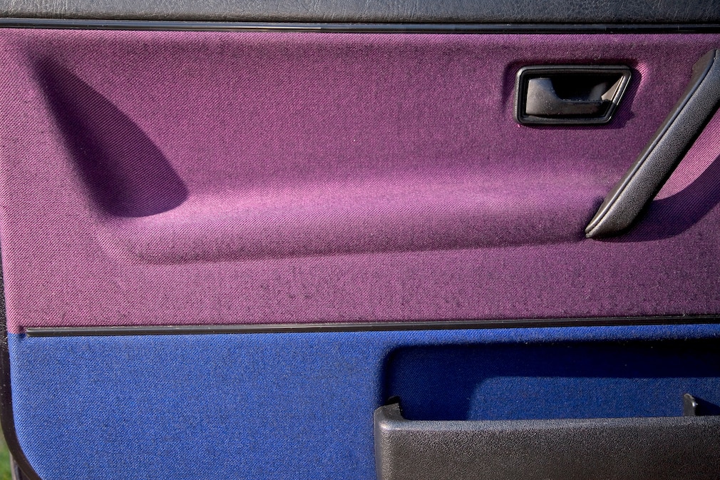 Türverkleidung des VW Golf 2 Fire & Ice