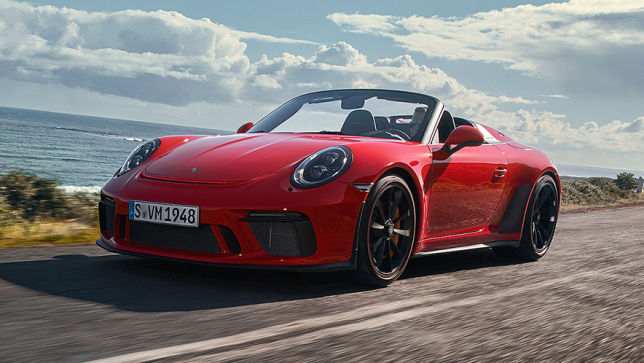 Porsche 911 991 Speedster 2019 Us Version Test Preis