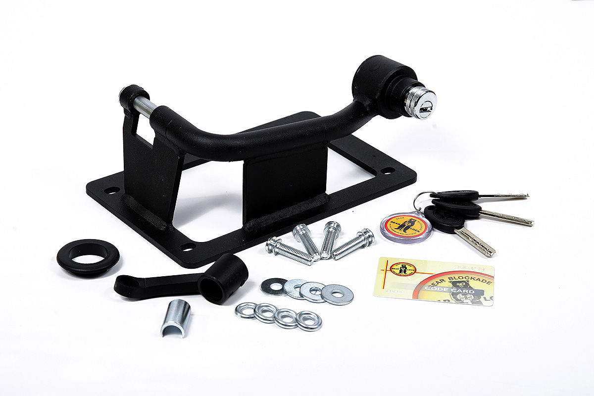 Auto-Diebstahlsicherung für Manuelle Gangschlatung pedalsperre Excellence  Model X Bullock