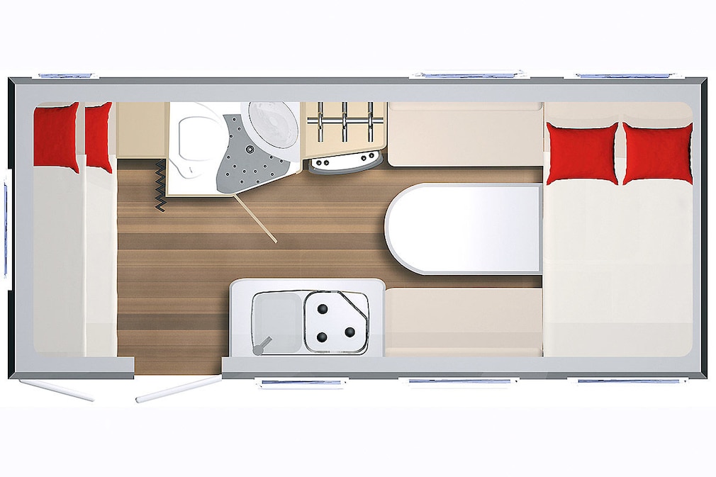 Zehn Caravans im Test