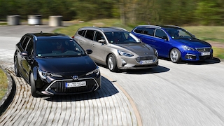 Ford Focus Peugeut 308 Toyota Corolla