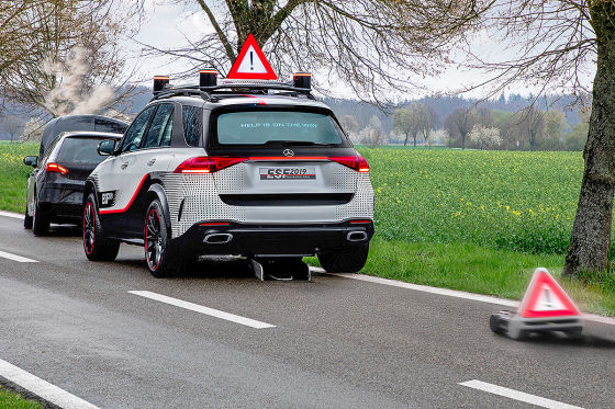 Mercedes Vision vom sicheren Auto